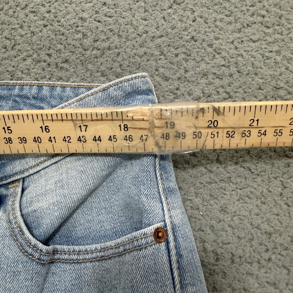 Old Navy Jeans Womens 18 Petite Extra High-Rise Flare Light Wash Blue Denim - Picture 8 of 14
